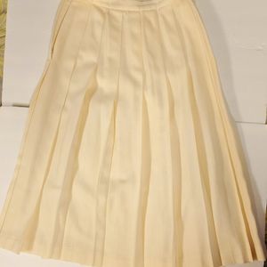 Pencil Wool Skirt Cream Koret